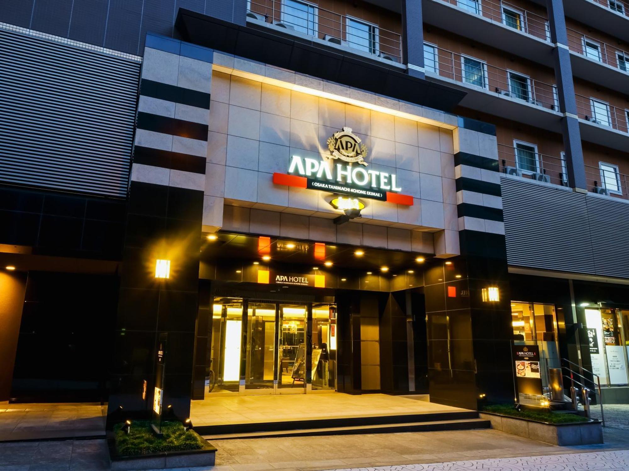 Apa Hotel Osaka Tanimachi Yonchome-Ekimae Exterior foto